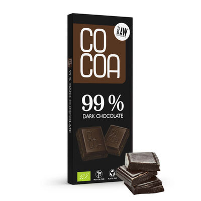 Czekolada Ciemna 99 % Bio 40 G - Cocoa [BIO]