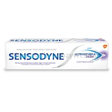 Sensodyne Ultraszybka Ulga Mint Pasta z fluorem do zębów nadwrażliwych, wyrób medyczny, o smaku miętowym 75 ml