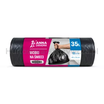 Anna Zaradna worki mocne 35l 12szt