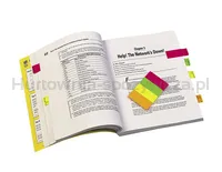 Q-Connect Zakładki indeksujące papier, 20x50mm, 4x50 kart., mix kolorów  - 3