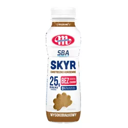 Mlekovita Jogurt SKYR typu islandzkiego wysokobiałkowy 0% tł. ciasteczko korzenne SBA 330g