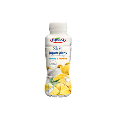 Piątnica Jogurt pitny Skyr kokos-ananas 330ml