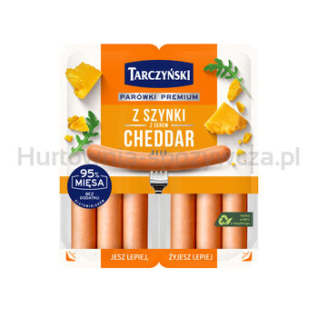 Tarczyński Parówki Z Szynki Z Serem Cheddar 180 G 