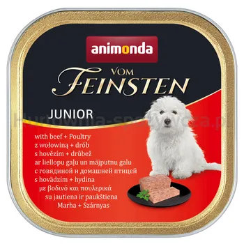 Animonda Vom Feinsten Junior wołowina + drób 150g