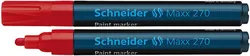 Schneider Marker Olejowy Maxx 270, Okrągły, 1-3Mm, Czerwony 