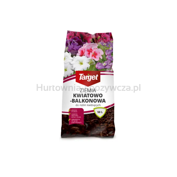 Ziemia Target Kwiatowo-Balkonowa 50L