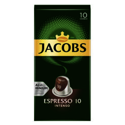 Jacobs Espresso Intenso 10 Kawa Mielona 10 Kapsułek 52 G