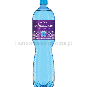 Woda Ustronianka Z Magnezem Gazowana 1,5L