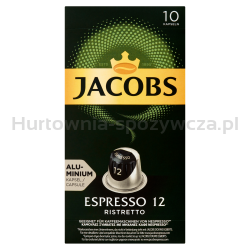 Jacobs Kawa Mielona Espresso Ristretto 12  10 Kapsułek 52 G