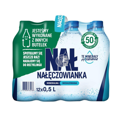 Woda Nałęczowianka Niegazowana 0,5 Lx 12szt.