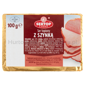 Sertop Ser Topiony Z Szynką Kostka 100 G