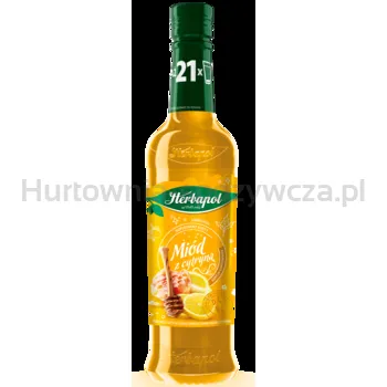 Miód z cytryną-suplement diety Herbapol Lublin 420 ml