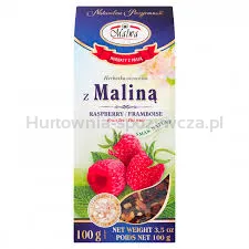 Malwa Herbatka Owocowa Aromatyzowana Z Maliną 100G