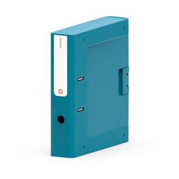 NEW BINDER MOXOM Segregator plastikowy, A4/70mm, szaro-niebieski