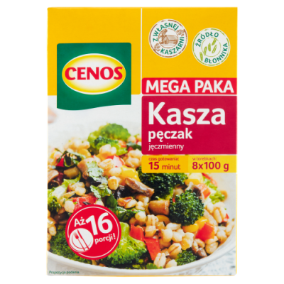 Cenos Kasza Pęczak Jęczmienny 8X100 G