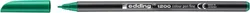 Pisak Z Cienką Końcówką E-1200 Edding, 1 Mm, Zielony