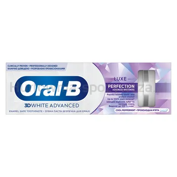 Oral-B 3D White Advanced Luxe Perfection Whitening Pasta Do Zębów 75 Ml