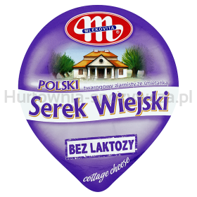 Mlekovita Serek Wiejski Polski Bez Laktozy 180G