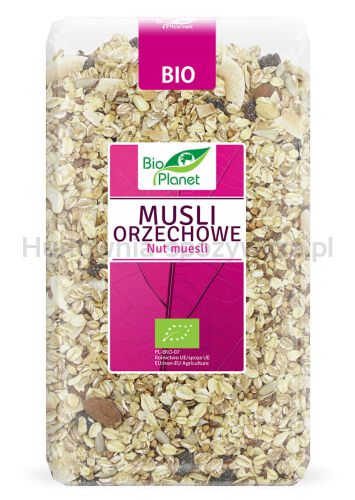 Musli Orzechowe Bio 600 G - Bio Planet [BIO]