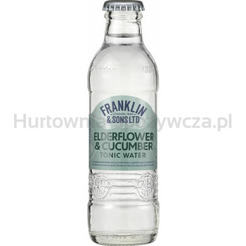 Franklin Sons Elderflower  Cucumber Tonic Water 200 Ml