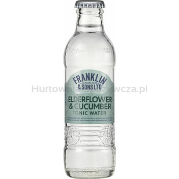 Franklin Sons Elderflower  Cucumber Tonic Water 200 Ml