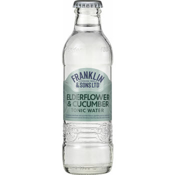 Franklin Sons Elderflower  Cucumber Tonic Water 200 Ml