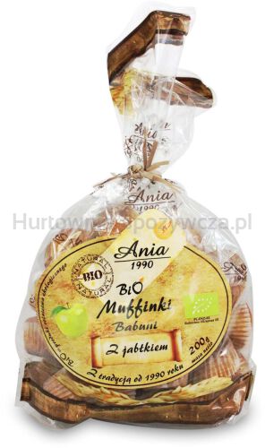 Muffinki Babuni Z Jabłkiem Bio 200 G - Bio Ania [BIO]