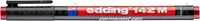Foliopis e-142 M EDDING, 1mm, czerwony - 2