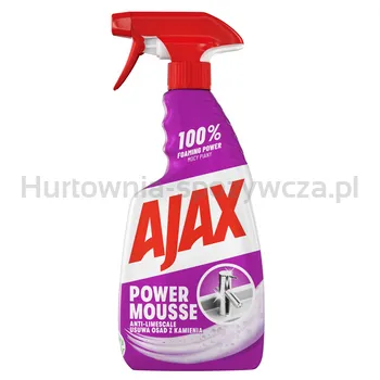 Ajax Power Mousse Pianka do czyszczenia łazienki 500 ml