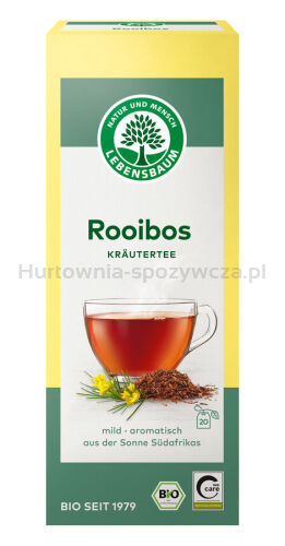 Herbatka Rooibos Ekspresowa Bio (20 X 1,5 G) 30 G - Lebensbaum [BIO]