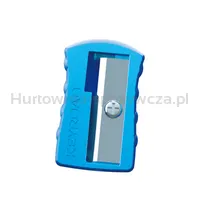 Temperówka metalowa KEYROAD Metal-Colourfull, aluminiowa, podwójna, blister, mix kolorów - 4