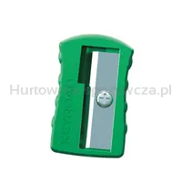 Temperówka metalowa KEYROAD Metal-Colourfull, aluminiowa, podwójna, blister, mix kolorów - 6