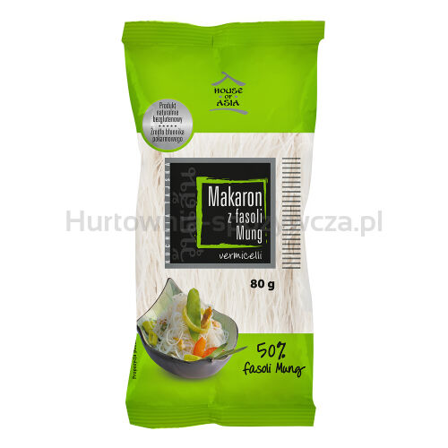 House Of Asia Makaron Vermicelli Z Fasoli Mung 80G