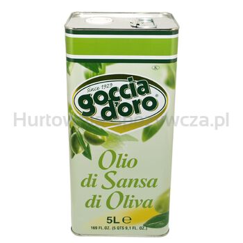 Goccia D'Oro Oliwa Z Wytłoków Z Oliwek Sansa 5 L 