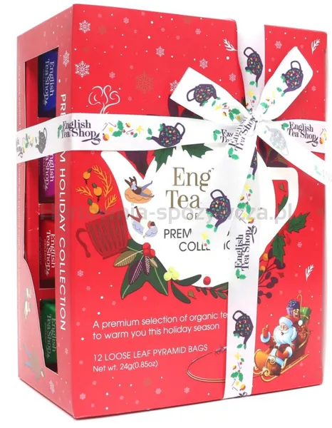 Zestaw Herbat Świątecznych Piramidki Holiday Red (12X2) Bio 24G Bn