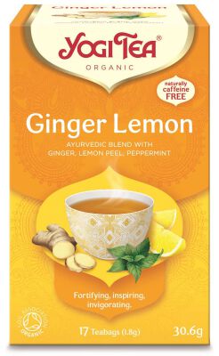 Herbatka Imbirowo - Cytrynowa (Ginger Lemon) Bio (17 X 1,8 G) 30,6 G - Yogi Tea [BIO]