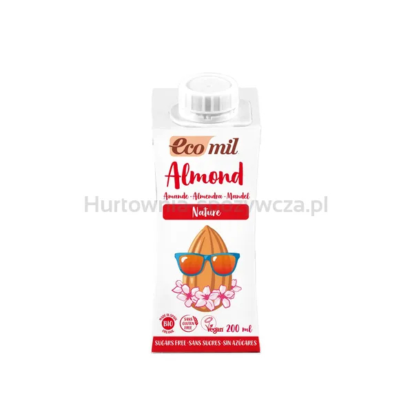 Napój Migdałowy Bez Cukru Bezgl. Bio 200 Ml