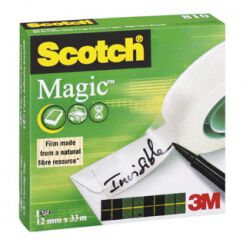 Taśma Biurowa Scotch Magic™ (810), Matowa, 12Mm, 33M