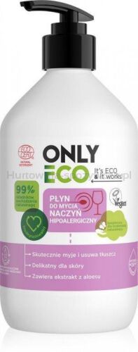 Płyn Do Mycia Naczyń Hipoalergiczny Eco 500 Ml - Only Eco [BIO]