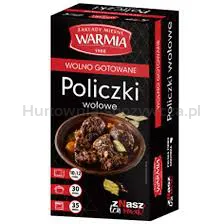 Warmia Policzki Wołowe Wolno Gotowane Około  550G