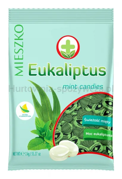 Mieszko Cukierki Eukaliptus 1kg