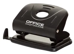 Dziurkacz Office Products, Dziurkuje Do 25 Kartek, Metal, Czarny
