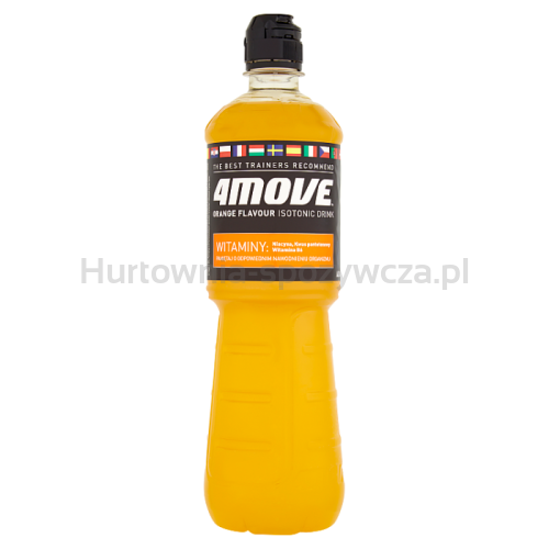 4Move Isotonic Drink Orange Flavour 0,75 L