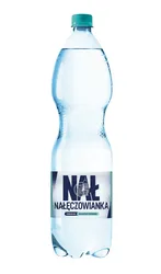 Woda mineralna NAŁĘCZOWIANKA, delikatny gaz, 1,5l
