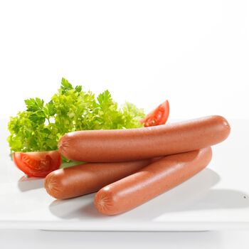 Indykpol Parówki Drobiowe Do Hot-Dogów około  1 Kg 