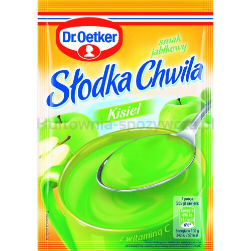 Dr.Oetker Słodka Chwila Kisiel Jabłkowy 30G