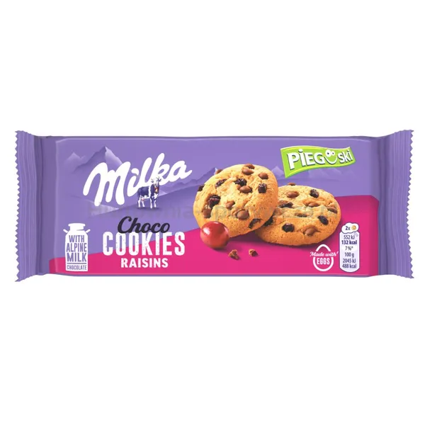 Milka Pieguski Raisins 135G