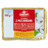 Sertop Ser Topiony Z Pieczarkami Kostka 100 G