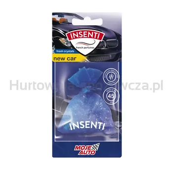 Odświeżacz Powietrza Woreczek Zapachowy Insenti Moje Auto New Car 20G