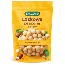 Orzechy Laskowe Blanszowane, Bakalland, 90Gr